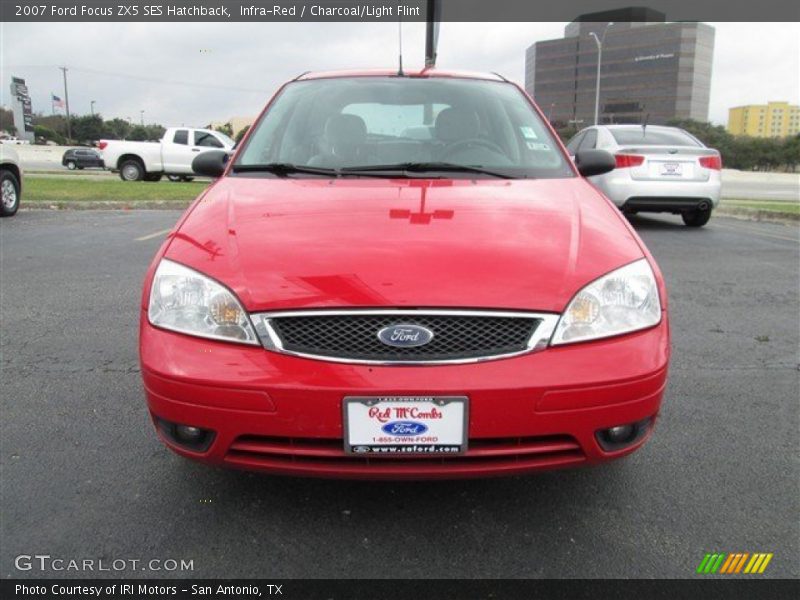 Infra-Red / Charcoal/Light Flint 2007 Ford Focus ZX5 SES Hatchback