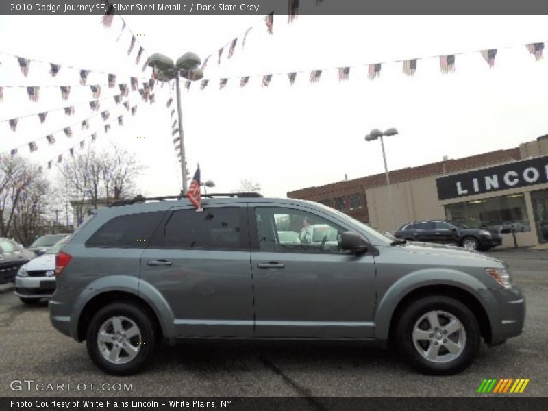 Silver Steel Metallic / Dark Slate Gray 2010 Dodge Journey SE