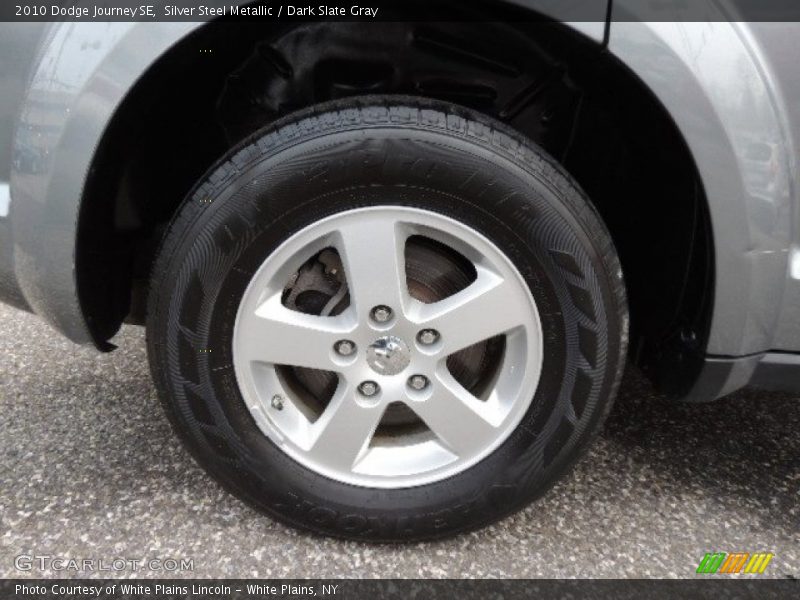 Silver Steel Metallic / Dark Slate Gray 2010 Dodge Journey SE