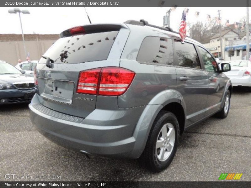 Silver Steel Metallic / Dark Slate Gray 2010 Dodge Journey SE