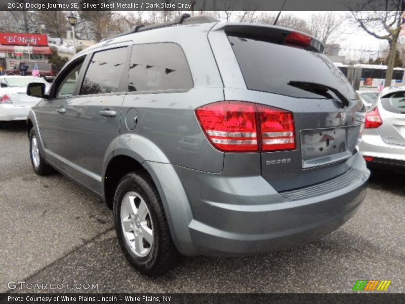 Silver Steel Metallic / Dark Slate Gray 2010 Dodge Journey SE