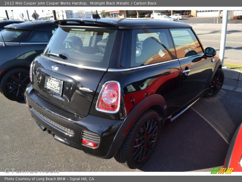 Midnight Black Metallic / Carbon Black 2013 Mini Cooper John Cooper Works Hardtop