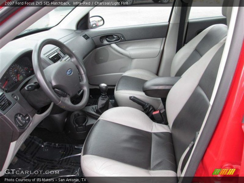 Infra-Red / Charcoal/Light Flint 2007 Ford Focus ZX5 SES Hatchback