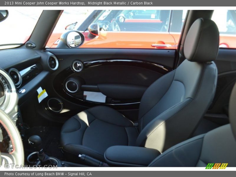Midnight Black Metallic / Carbon Black 2013 Mini Cooper John Cooper Works Hardtop