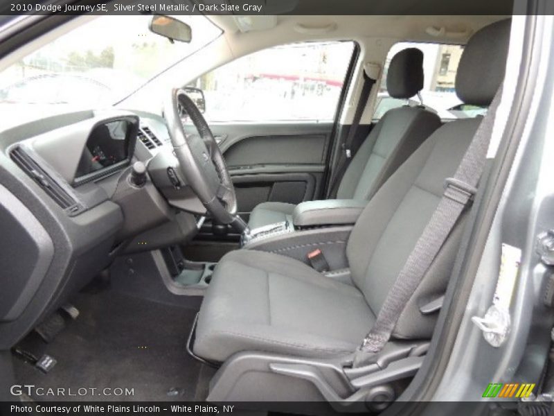 Silver Steel Metallic / Dark Slate Gray 2010 Dodge Journey SE