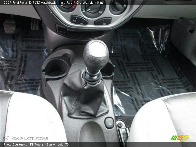 Infra-Red / Charcoal/Light Flint 2007 Ford Focus ZX5 SES Hatchback