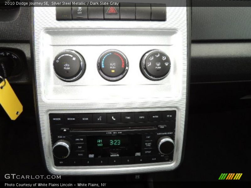 Silver Steel Metallic / Dark Slate Gray 2010 Dodge Journey SE