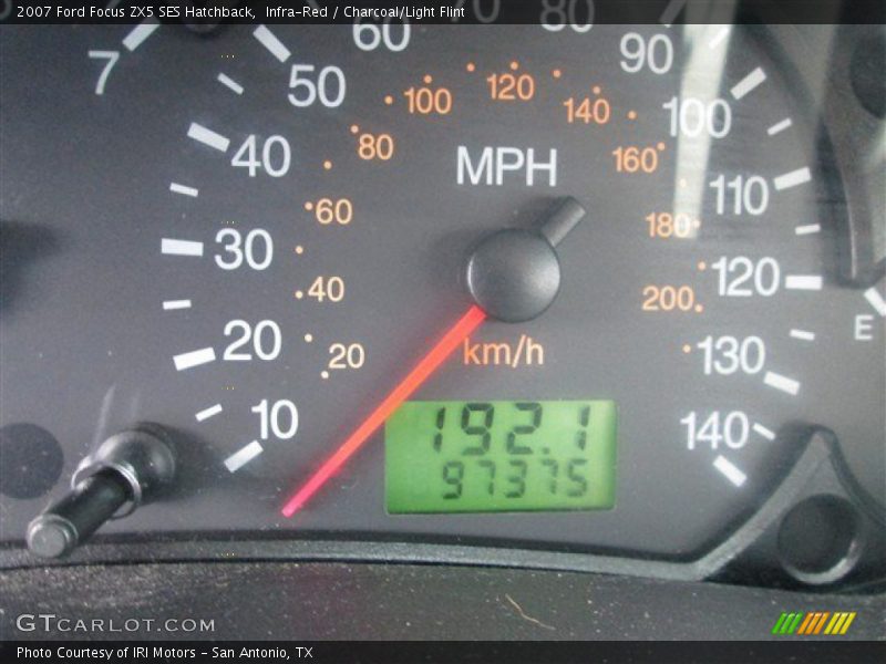 Infra-Red / Charcoal/Light Flint 2007 Ford Focus ZX5 SES Hatchback