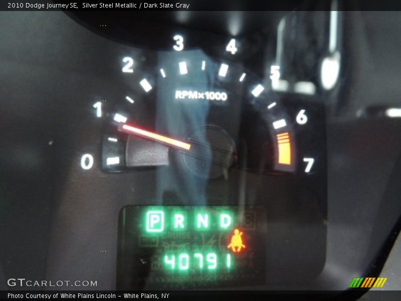 Silver Steel Metallic / Dark Slate Gray 2010 Dodge Journey SE