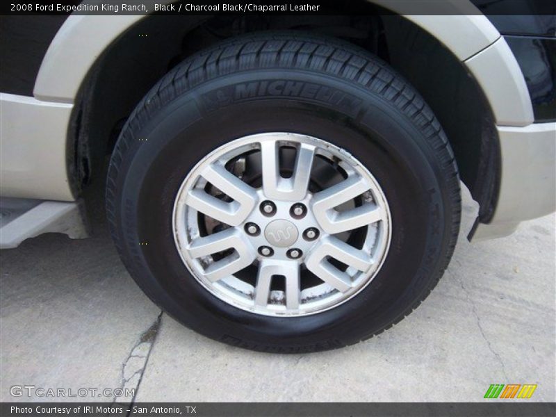 Black / Charcoal Black/Chaparral Leather 2008 Ford Expedition King Ranch