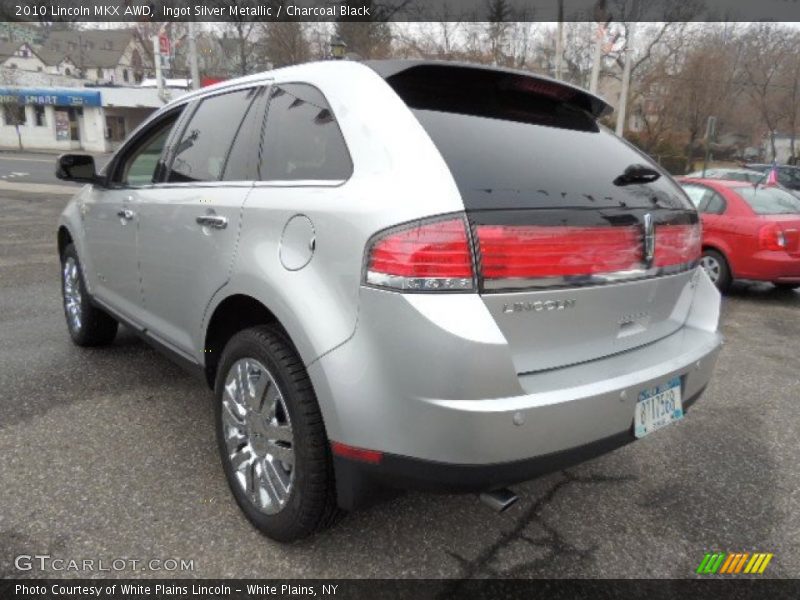 Ingot Silver Metallic / Charcoal Black 2010 Lincoln MKX AWD