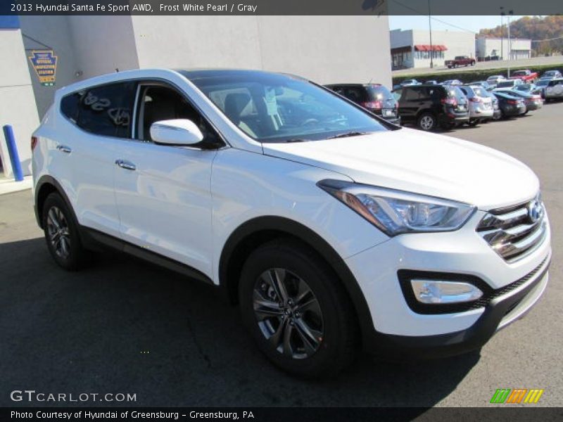 Front 3/4 View of 2013 Santa Fe Sport AWD