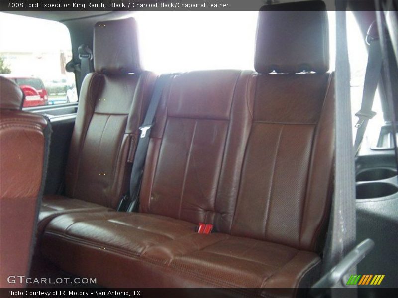 Black / Charcoal Black/Chaparral Leather 2008 Ford Expedition King Ranch