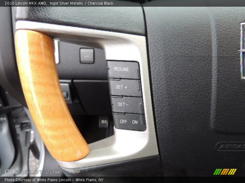 Controls of 2010 MKX AWD