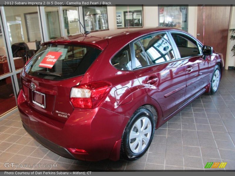 Camellia Red Pearl / Black 2012 Subaru Impreza 2.0i 5 Door
