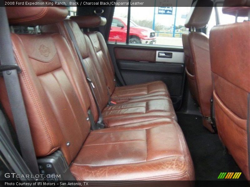 Black / Charcoal Black/Chaparral Leather 2008 Ford Expedition King Ranch