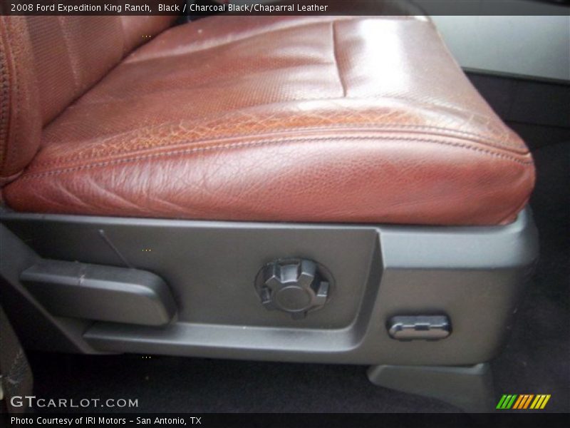 Black / Charcoal Black/Chaparral Leather 2008 Ford Expedition King Ranch