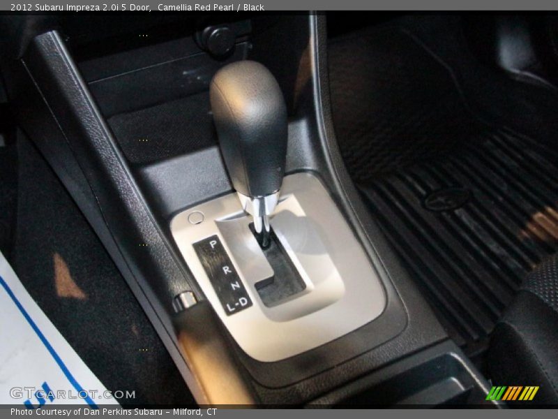 Camellia Red Pearl / Black 2012 Subaru Impreza 2.0i 5 Door