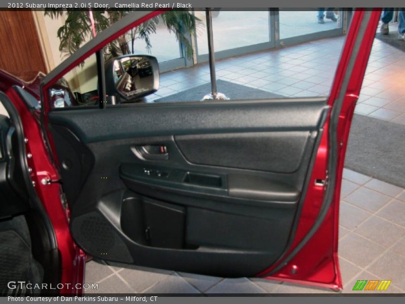 Camellia Red Pearl / Black 2012 Subaru Impreza 2.0i 5 Door