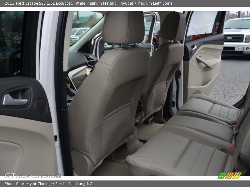 Rear Seat of 2013 Escape SEL 1.6L EcoBoost