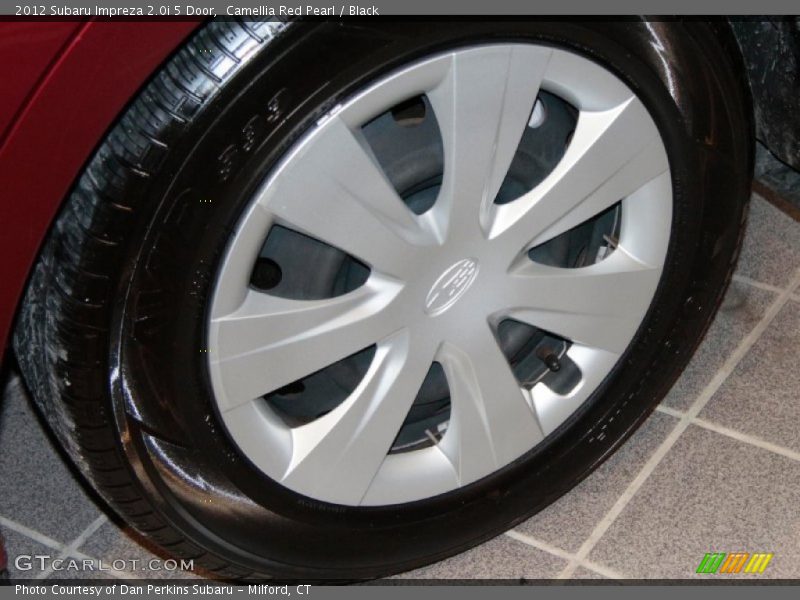 Camellia Red Pearl / Black 2012 Subaru Impreza 2.0i 5 Door