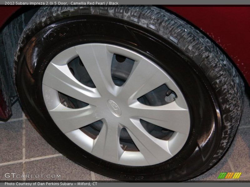 Camellia Red Pearl / Black 2012 Subaru Impreza 2.0i 5 Door