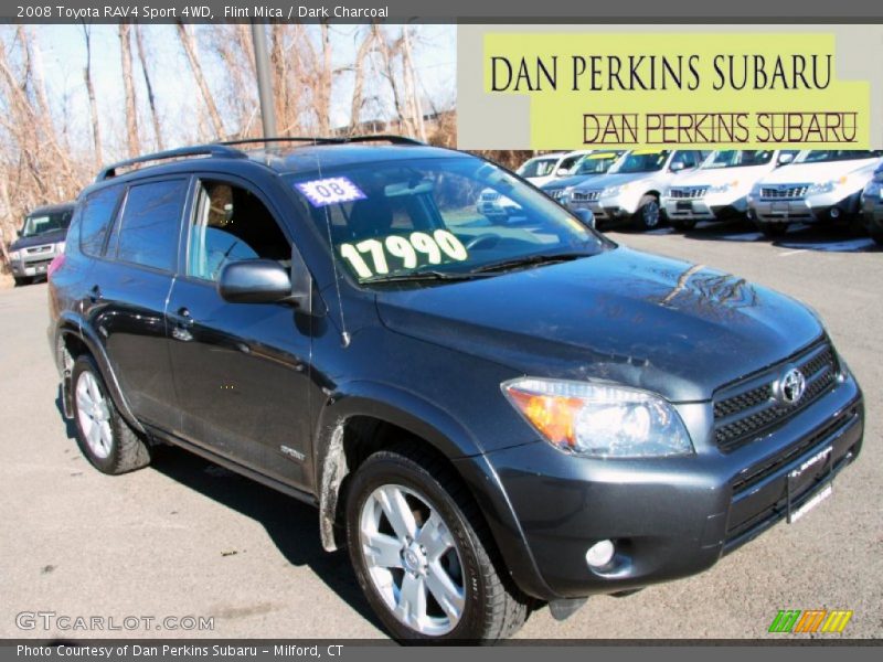 Flint Mica / Dark Charcoal 2008 Toyota RAV4 Sport 4WD