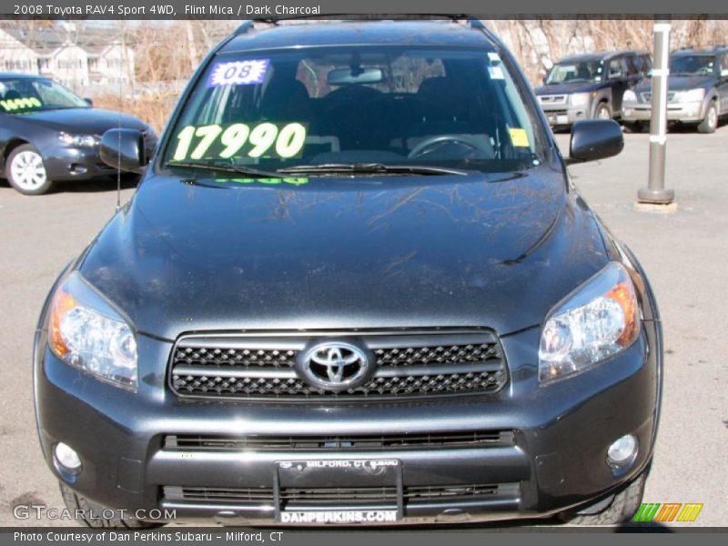 Flint Mica / Dark Charcoal 2008 Toyota RAV4 Sport 4WD