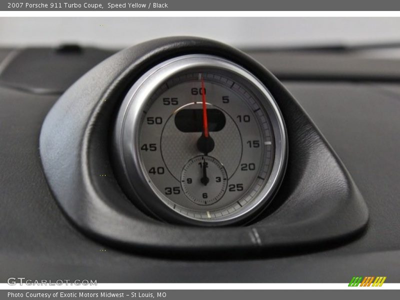  2007 911 Turbo Coupe Turbo Coupe Gauges