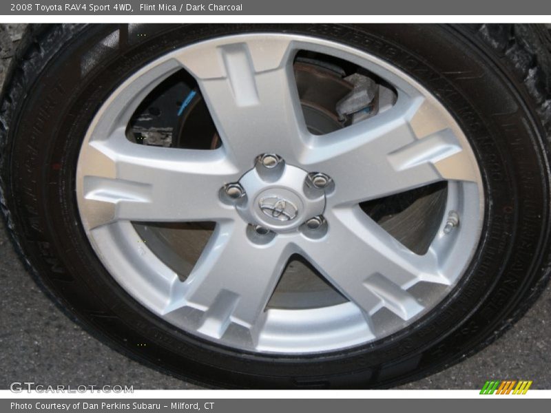 Flint Mica / Dark Charcoal 2008 Toyota RAV4 Sport 4WD