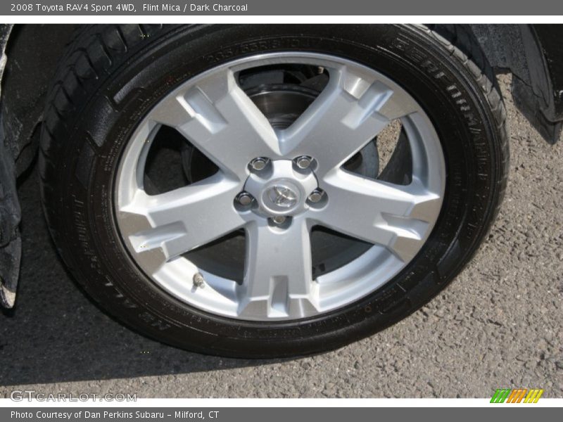 Flint Mica / Dark Charcoal 2008 Toyota RAV4 Sport 4WD