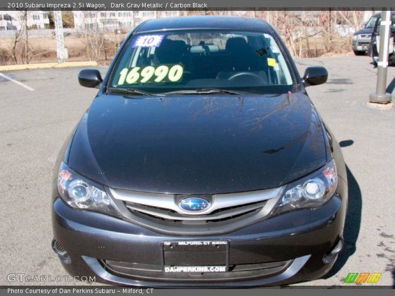 Dark Gray Metallic / Carbon Black 2010 Subaru Impreza 2.5i Wagon