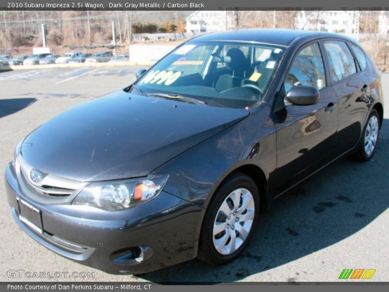 Dark Gray Metallic / Carbon Black 2010 Subaru Impreza 2.5i Wagon