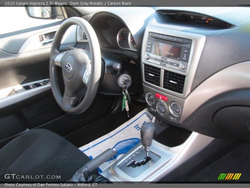 Dark Gray Metallic / Carbon Black 2010 Subaru Impreza 2.5i Wagon