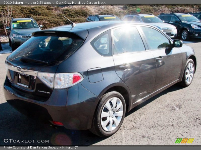 Dark Gray Metallic / Carbon Black 2010 Subaru Impreza 2.5i Wagon