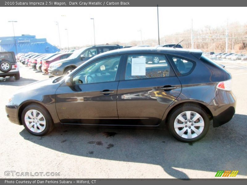 Dark Gray Metallic / Carbon Black 2010 Subaru Impreza 2.5i Wagon