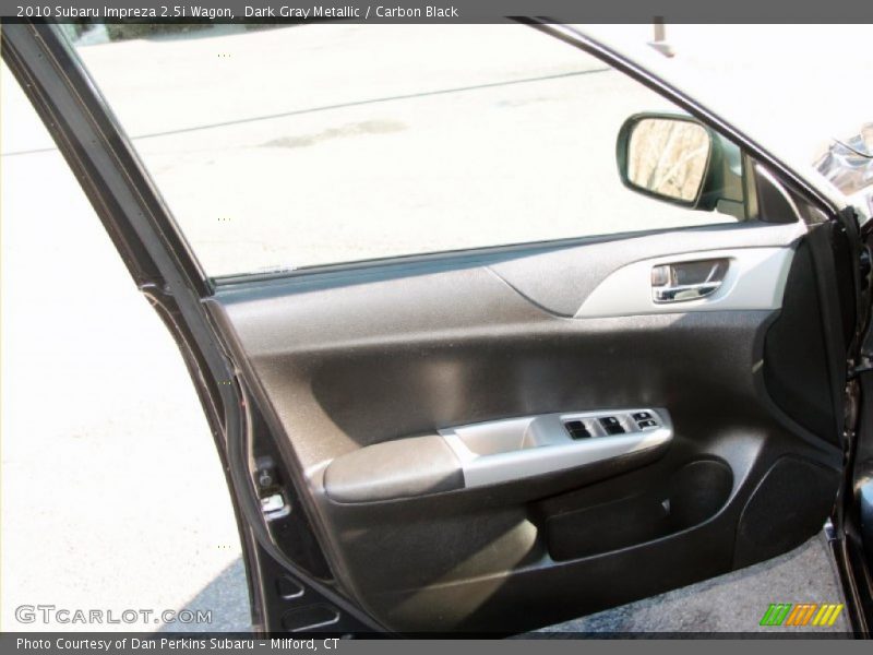 Dark Gray Metallic / Carbon Black 2010 Subaru Impreza 2.5i Wagon