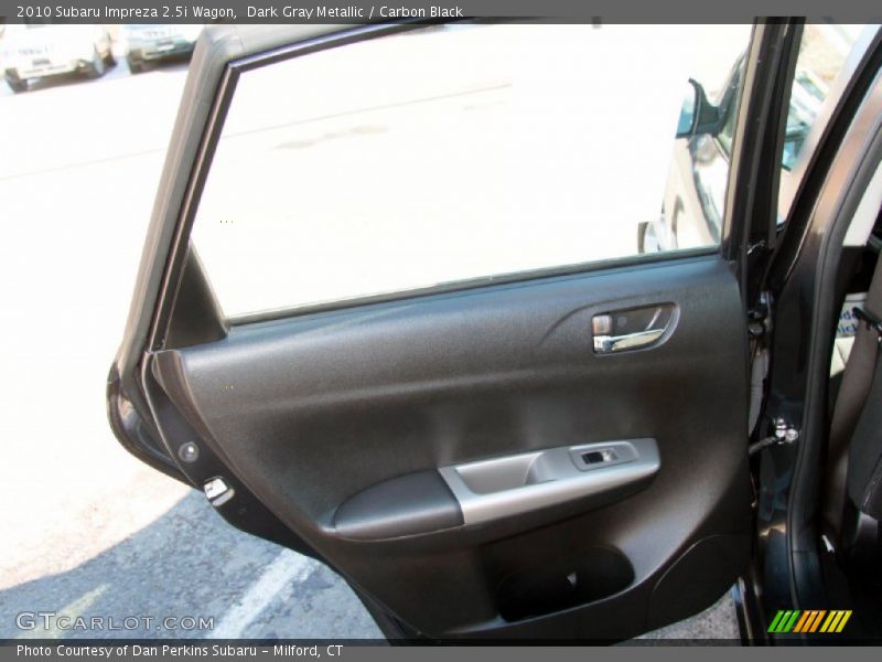 Dark Gray Metallic / Carbon Black 2010 Subaru Impreza 2.5i Wagon