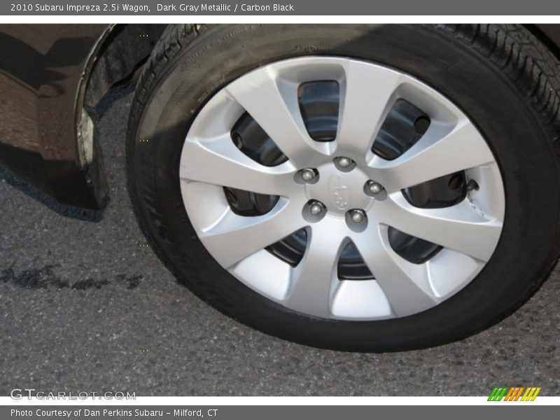 Dark Gray Metallic / Carbon Black 2010 Subaru Impreza 2.5i Wagon