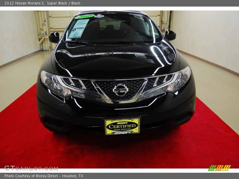 Super Black / Black 2012 Nissan Murano S