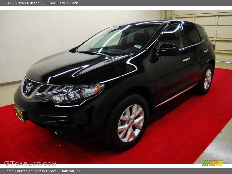 Super Black / Black 2012 Nissan Murano S
