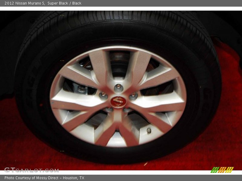 Super Black / Black 2012 Nissan Murano S