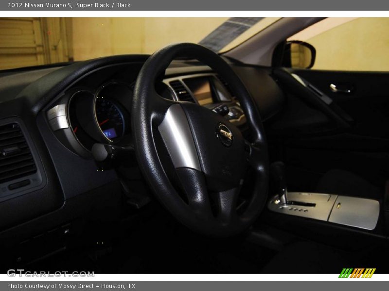 Super Black / Black 2012 Nissan Murano S