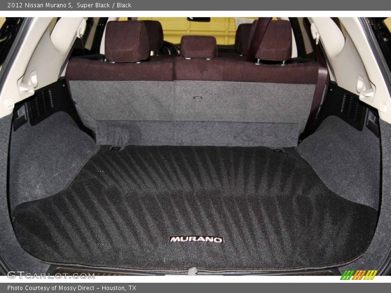Super Black / Black 2012 Nissan Murano S