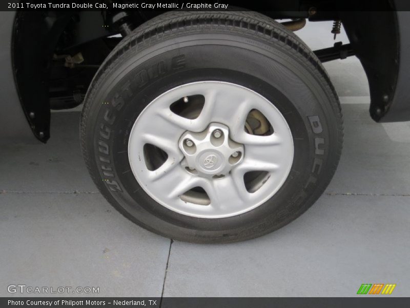 Magnetic Gray Metallic / Graphite Gray 2011 Toyota Tundra Double Cab