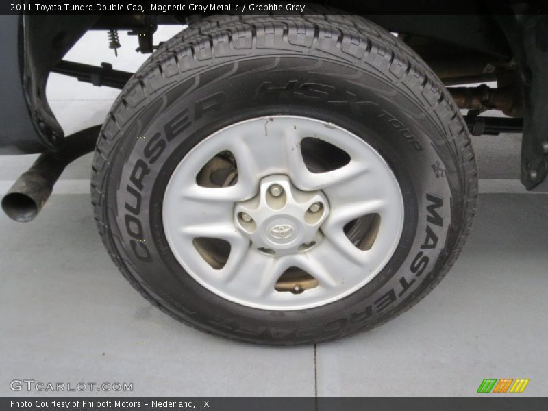 Magnetic Gray Metallic / Graphite Gray 2011 Toyota Tundra Double Cab