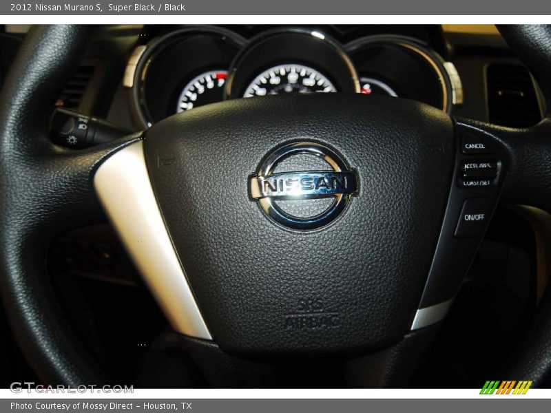 Super Black / Black 2012 Nissan Murano S