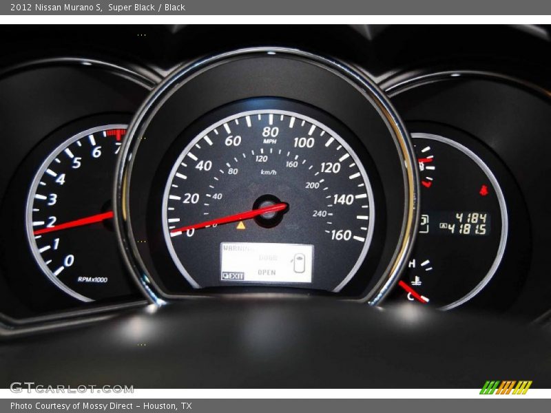 Super Black / Black 2012 Nissan Murano S