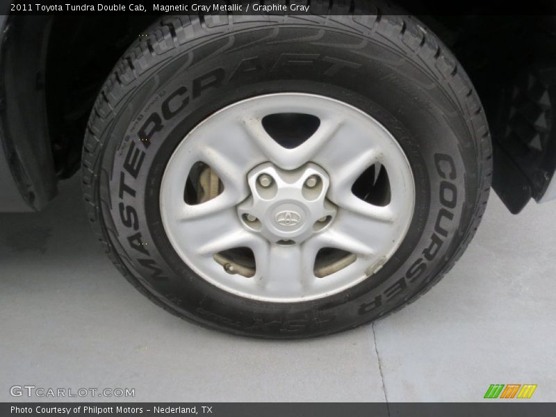 Magnetic Gray Metallic / Graphite Gray 2011 Toyota Tundra Double Cab