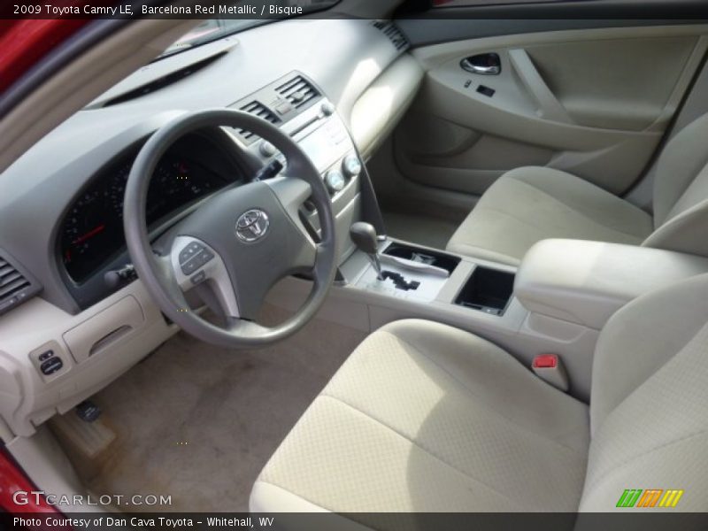 Barcelona Red Metallic / Bisque 2009 Toyota Camry LE